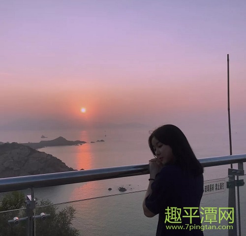 平潭北部灣日落