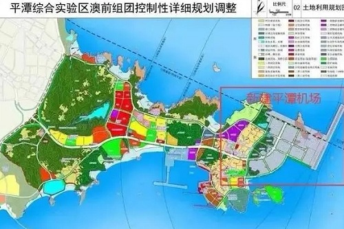 平潭機場規劃圖