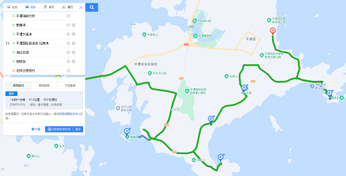 平潭自駕游路線圖